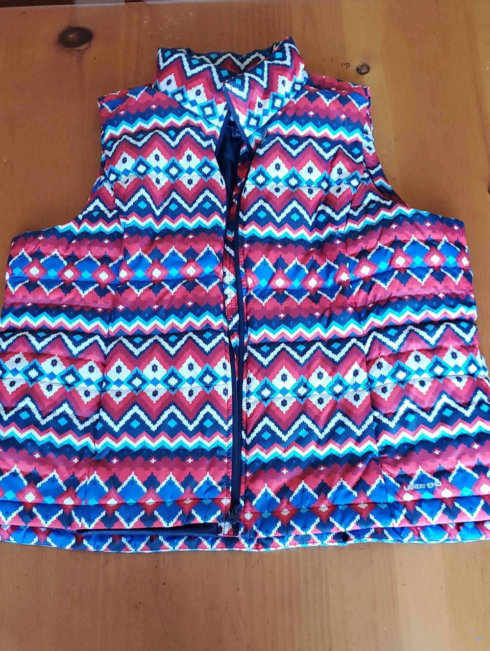 Lands End Down Puffer Vest